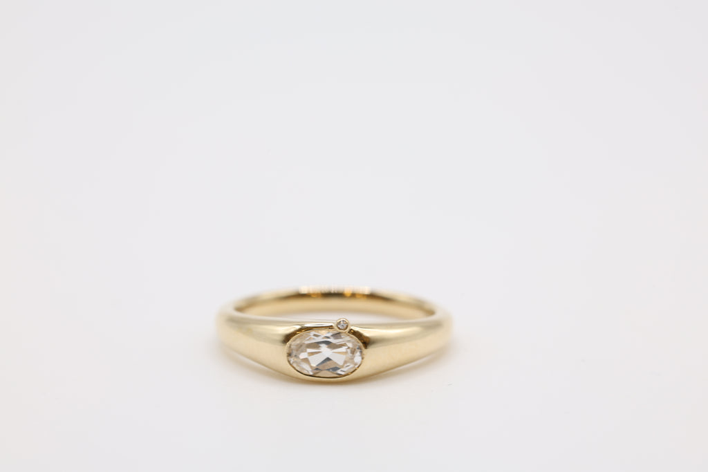 Nishani April Birthstone Ring