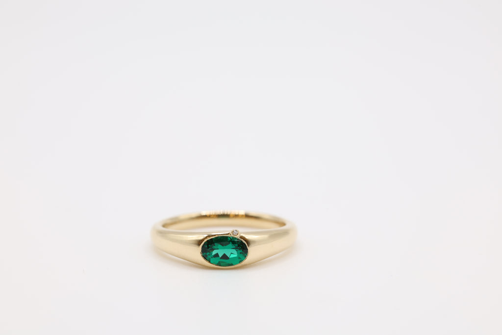 Nishani May Birthstone Ring