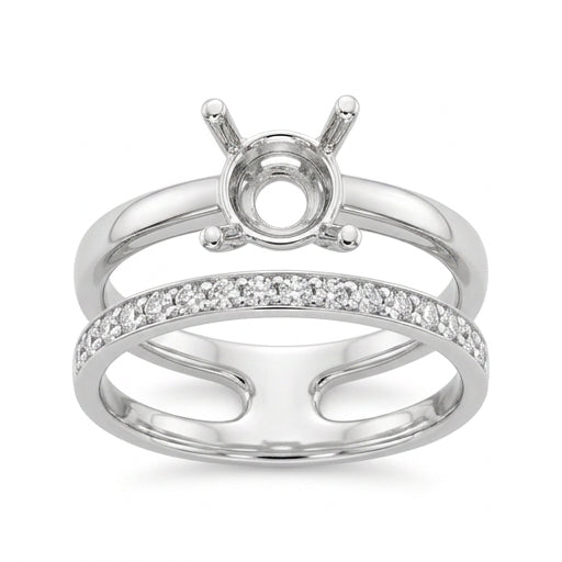 Diamond Semi-Mount Rings