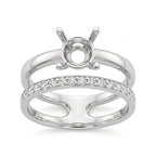 Diamond Semi-Mount Rings