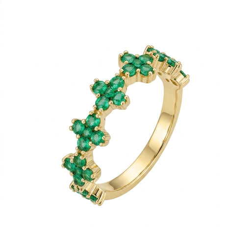 Colored Stone Rings- Womens EMERALD