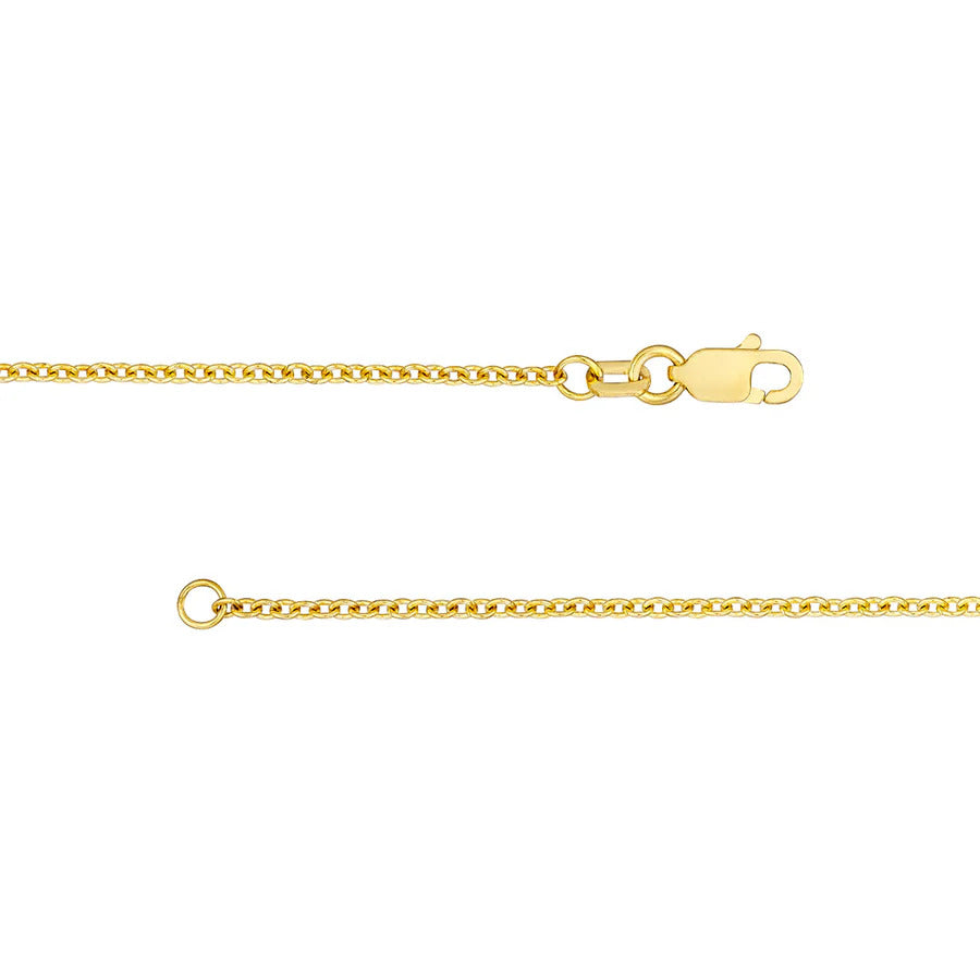 Precious Metal (No Stones) Necklaces