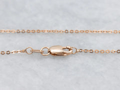 Precious Metal (No Stones) Necklaces