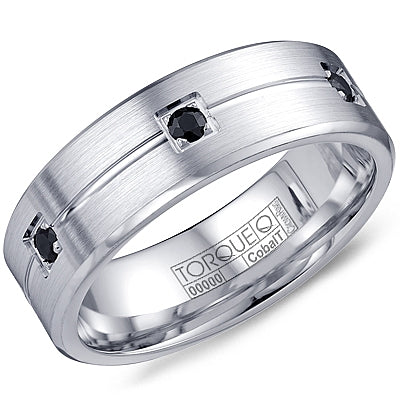 Diamond Wedding Bands - Men's