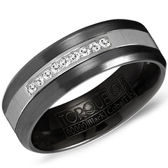 Diamond Wedding Bands - Men's