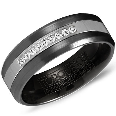 Diamond Wedding Bands - Men's