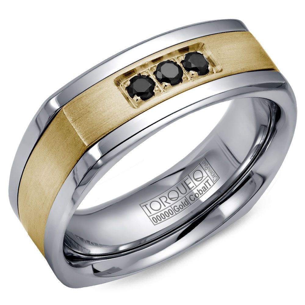 Diamond Wedding Bands - Men's