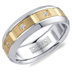 Diamond Wedding Bands - Men's