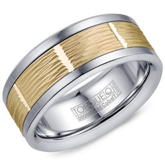 Precious Metal (No Stones) Wedding Bands  -  Men's