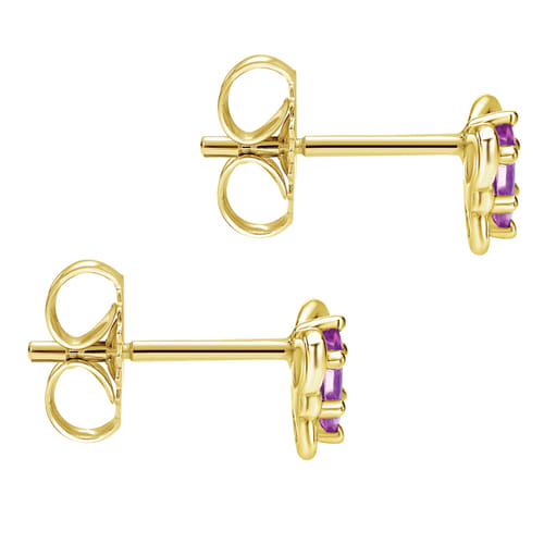 Colored Stone Earrings