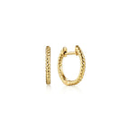 Precious Metal (No Stones) Earrings