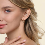 Precious Metal (No Stones) Earrings