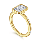 Diamond Semi-Mount Rings