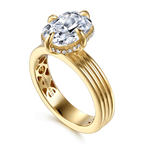 Diamond Semi-Mount Rings