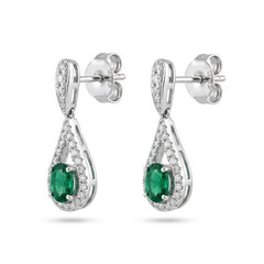 Colored Stone Earrings