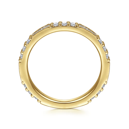 Diamond Wedding Bands  -  Women's