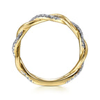 Diamond Wedding Bands  -  Women's