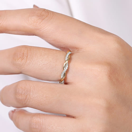 Diamond Wedding Bands  -  Women's
