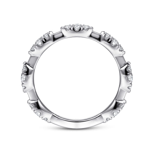 Diamond Wedding Bands  -  Women's