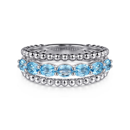 Colored Stone Rings  -  Women's