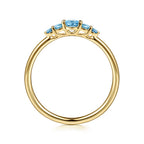 Colored Stone Rings  -  Women's