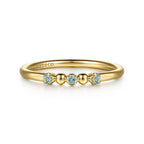 Colored Stone Rings  -  Women's