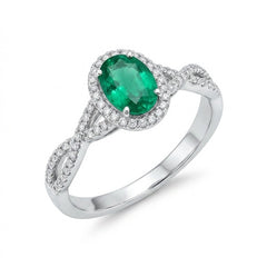 Colored Stone Rings- Womens EMERALD