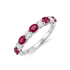 Colored Stone Rings- Womens RUBY