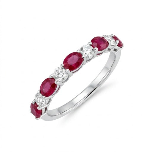 Colored Stone Rings- Womens RUBY