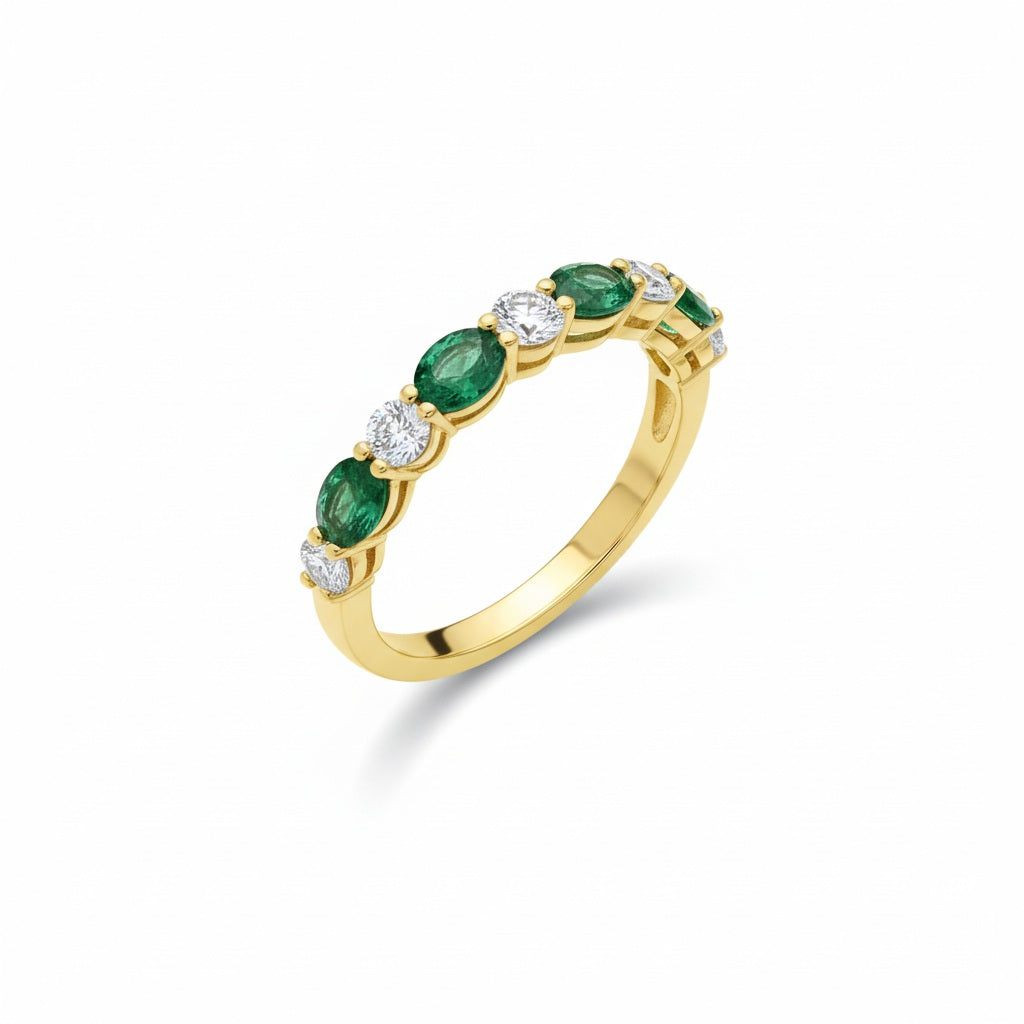 Colored Stone Rings- Womens EMERALD