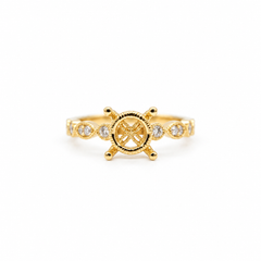 Diamond Semi-Mount Rings