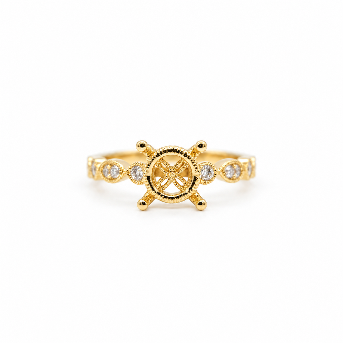 Diamond Semi-Mount Rings