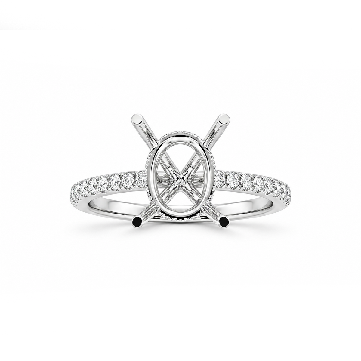 Diamond Semi-Mount Rings