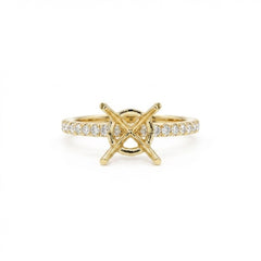Diamond Semi-Mount Rings