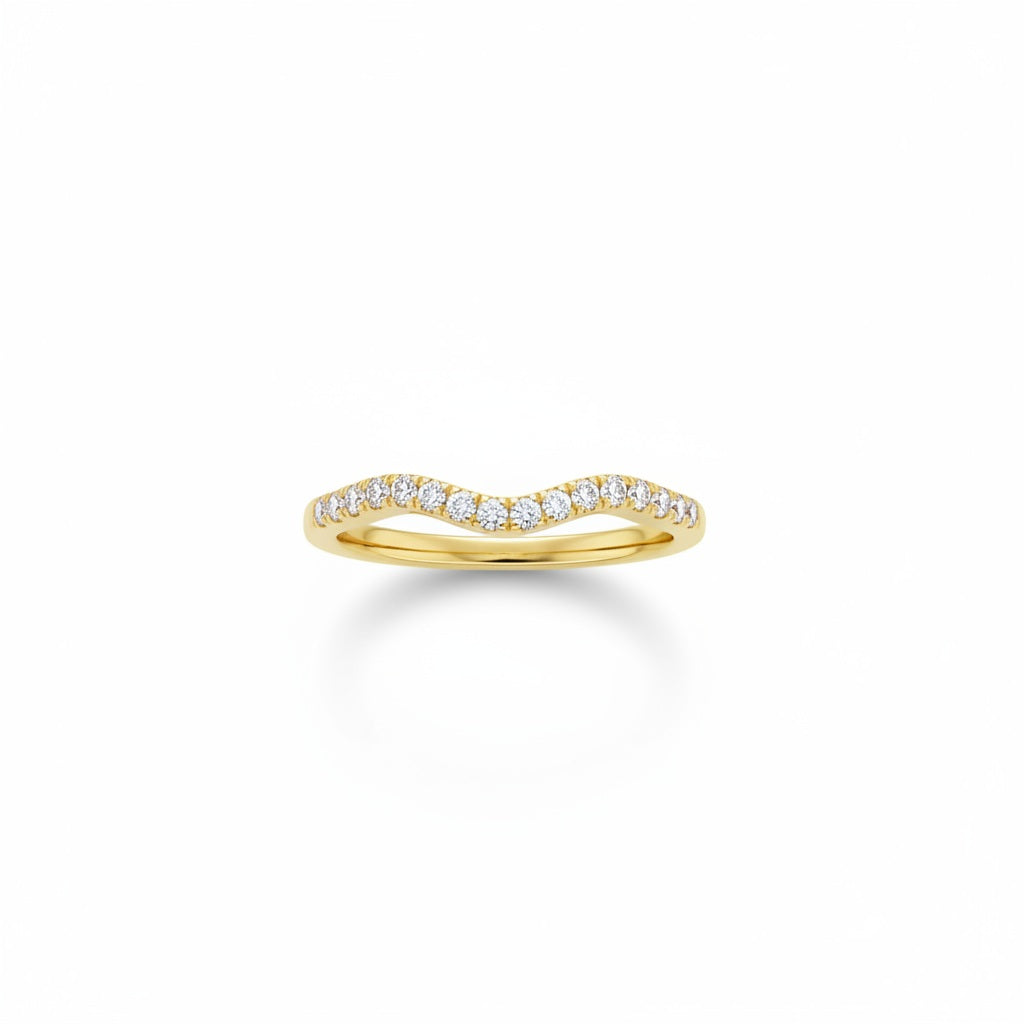 Diamond Wedding Bands  -  Women's