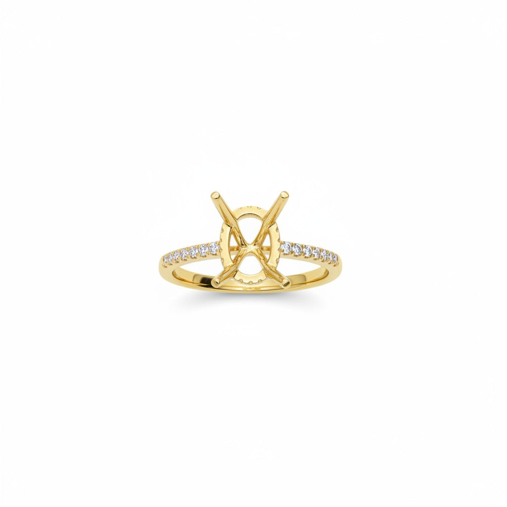 Diamond Semi-Mount Rings