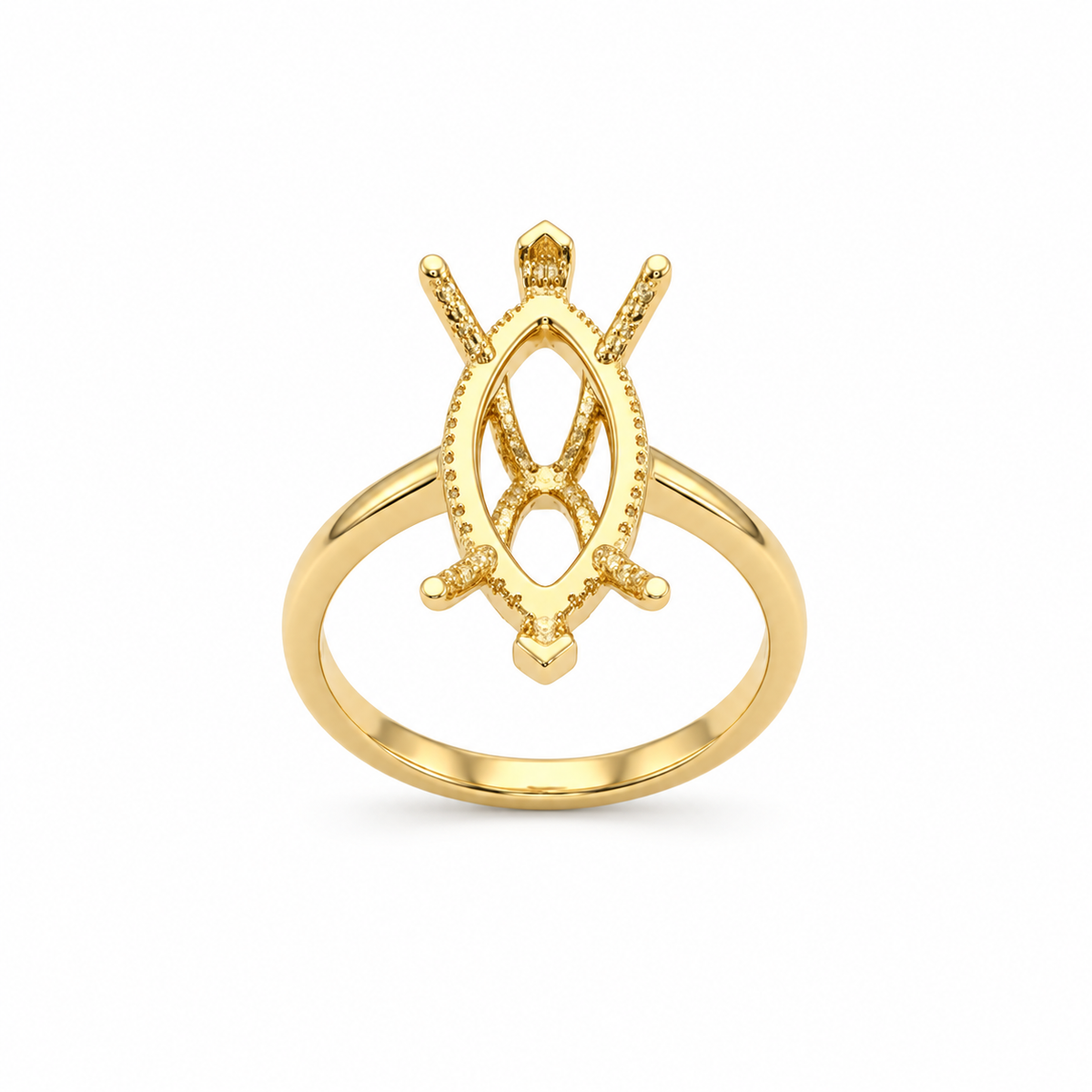 Diamond Semi-Mount Rings