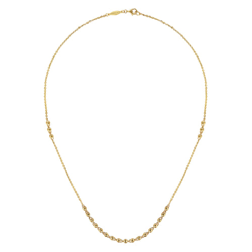 Precious Metal (No Stones) Necklaces