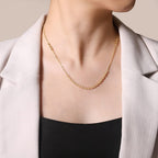 Precious Metal (No Stones) Necklaces