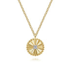Precious Metal (No Stones) Necklaces