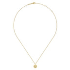 Precious Metal (No Stones) Necklaces