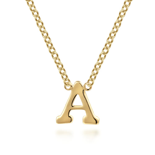 Precious Metal (No Stones) Necklaces