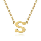 Precious Metal (No Stones) Necklaces