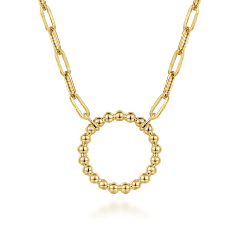 Precious Metal (No Stones) Necklaces