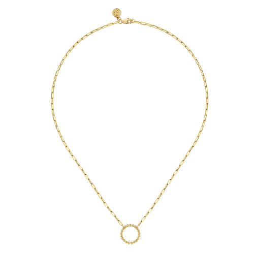 Precious Metal (No Stones) Necklaces