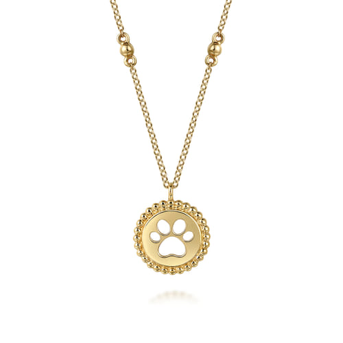 Precious Metal (No Stones) Necklaces