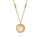 Precious Metal (No Stones) Necklaces