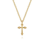 Precious Metal (No Stones) Necklaces