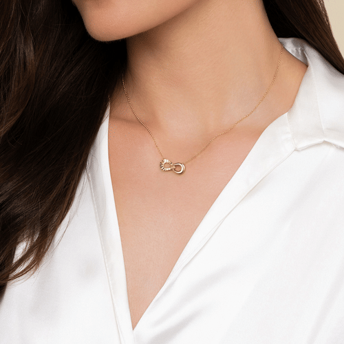 Precious Metal (No Stones) Necklaces