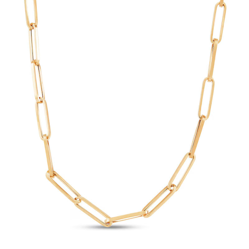 Precious Metal (No Stones) Necklaces